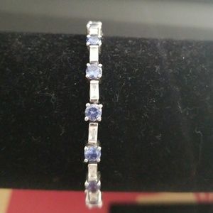 STERLING SILVER TENNIS BRACELET